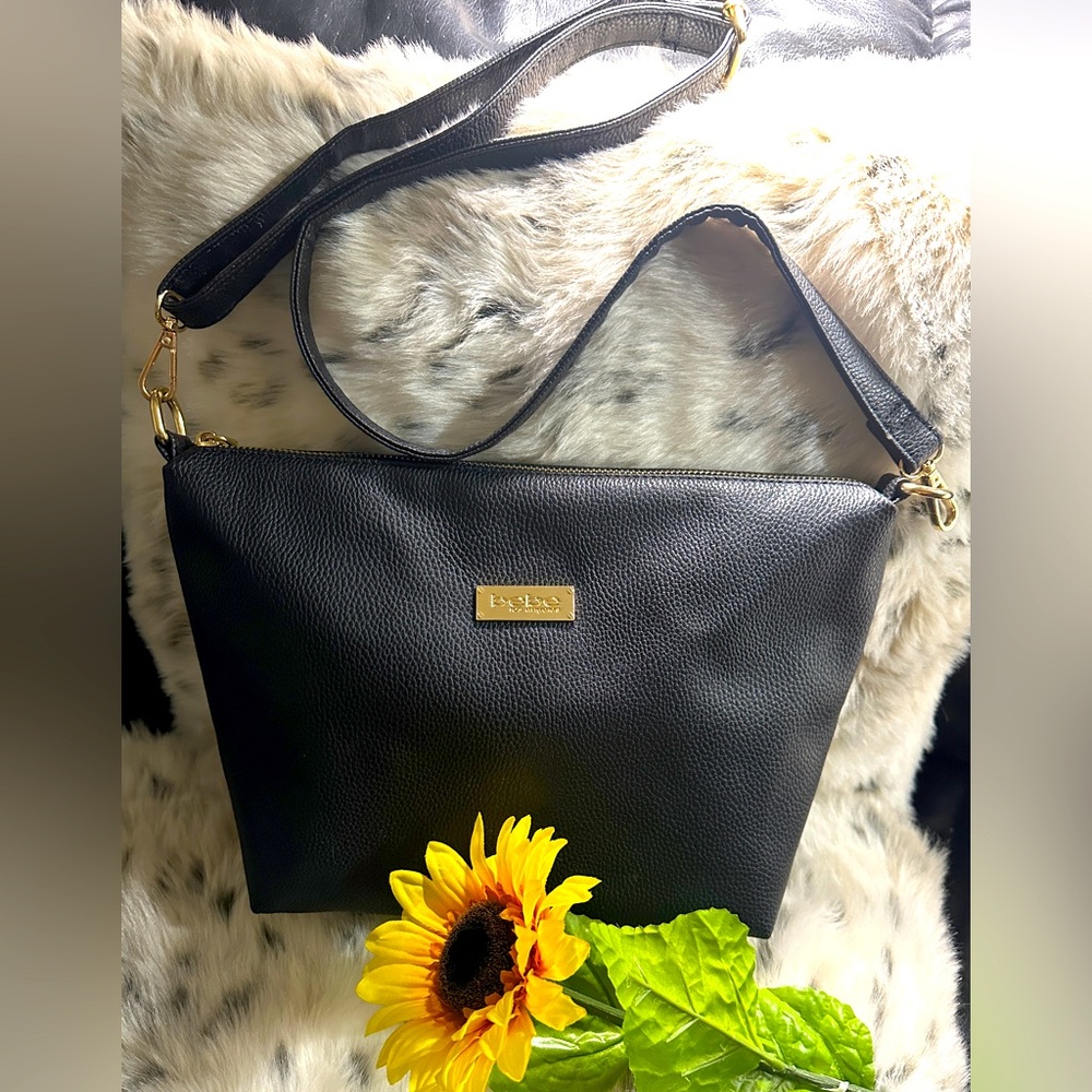 Bebe Black Crossbody bag with adjustable straps